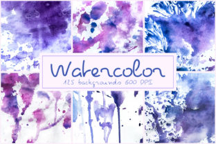 125 Watercolor Textures: Layer Styles Review