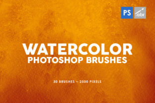 30 Watercolor Photoshop Stamp Brushes Review