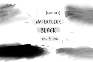 Black Watercolor Icons: A Designer Review
