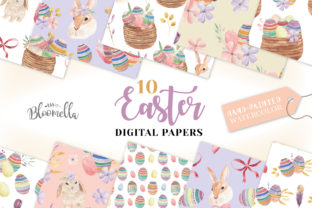 Easter Egg Floral Patterns for Branding