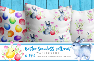 Easter Seamless Patterns for Modern Blogs