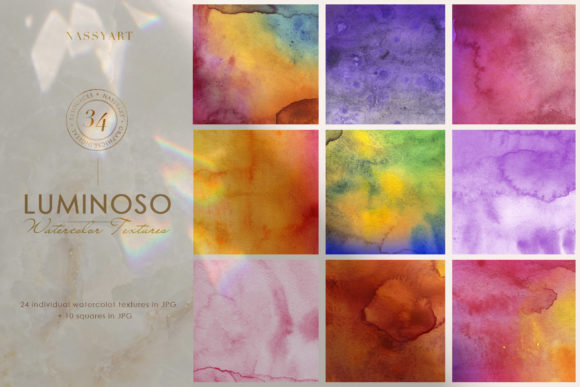 Luminoso Watercolor Textures Review