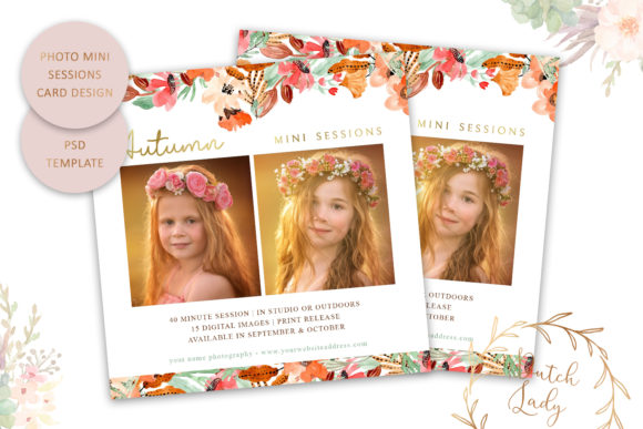 Photo Session Card Template 46: A Print Templates Review