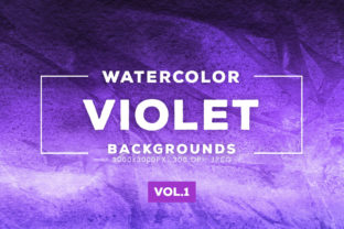 Violet Watercolor Backgrounds 1 Review
