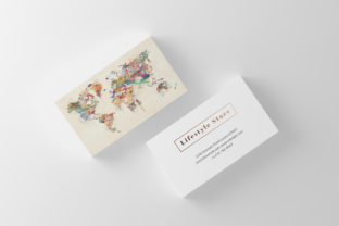 Watercolor Business Card Template & Print Templates