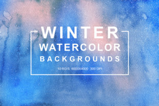 Winter Watercolor Backgrounds Vol.1 Review